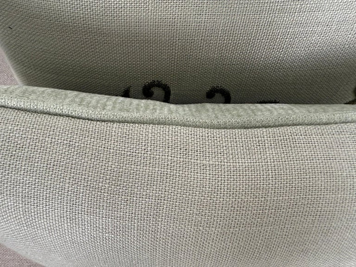 Pair of Linen Embroidered Pillows