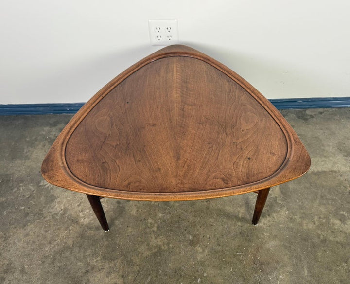 Sculptural Danish Modern Triangular Coffee Table