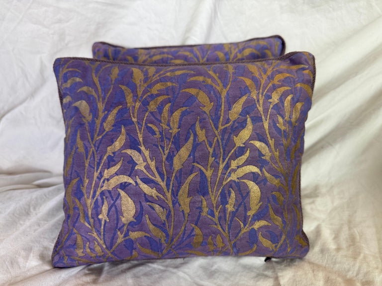 Pair of Fortuny Textile Pillows