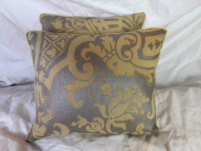 Pair of Fortuny Textile Pillows