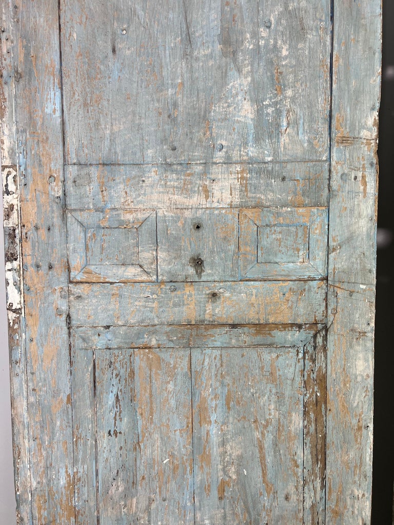 Pair of Italian Painted & Parcel Gilt Doors C. 1900