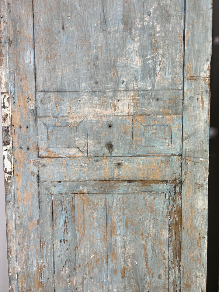 Pair of Italian Painted & Parcel Gilt Doors C. 1900