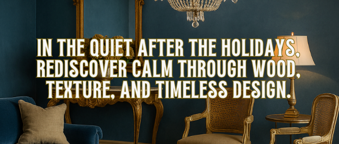 🪑 Old World Warmth: Returning to the Beauty of Simplicity