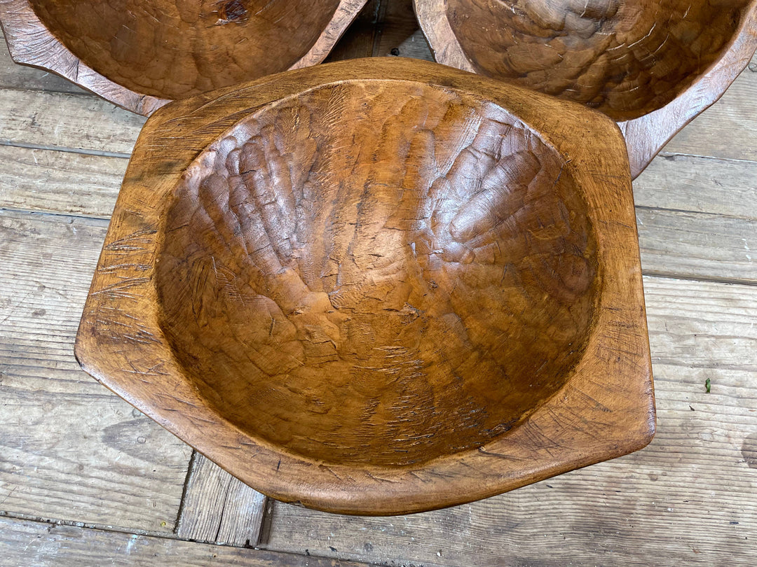 Chubby Dough Bowl-WH-Wood-14-16 in Wide-Waxed-Chubby-SALE