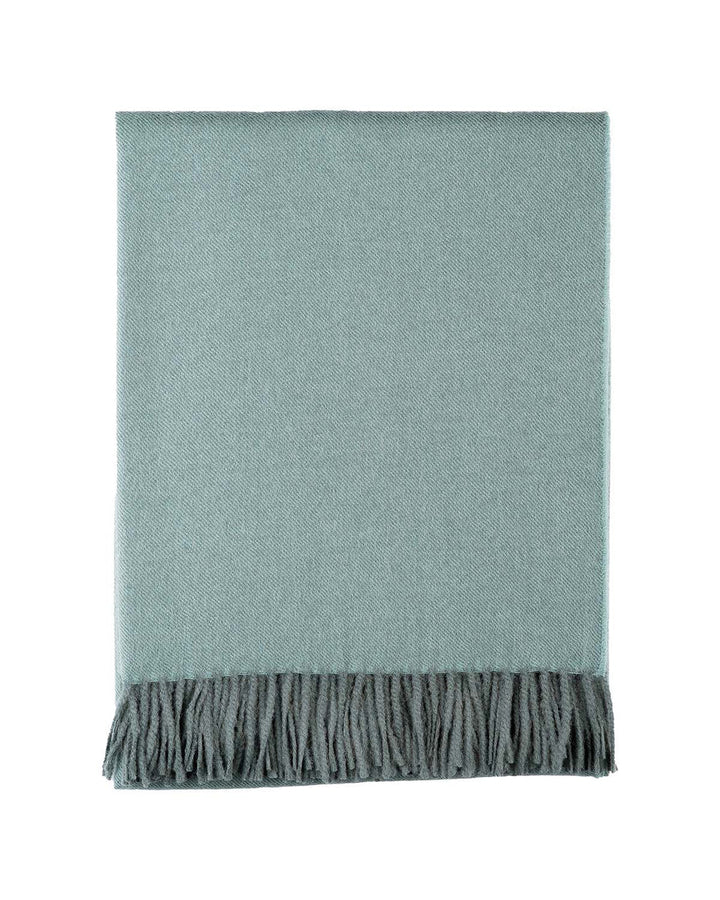 100% Baby Alpaca Throw Blanket - Misty Mountain