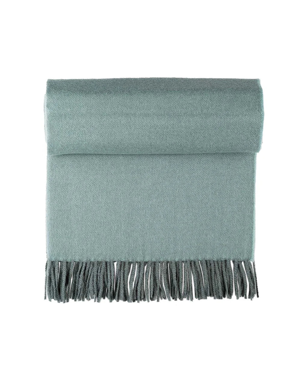 100% Baby Alpaca Throw Blanket - Misty Mountain
