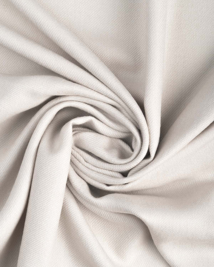 100% Baby Alpaca Throw Blanket - Porcelain