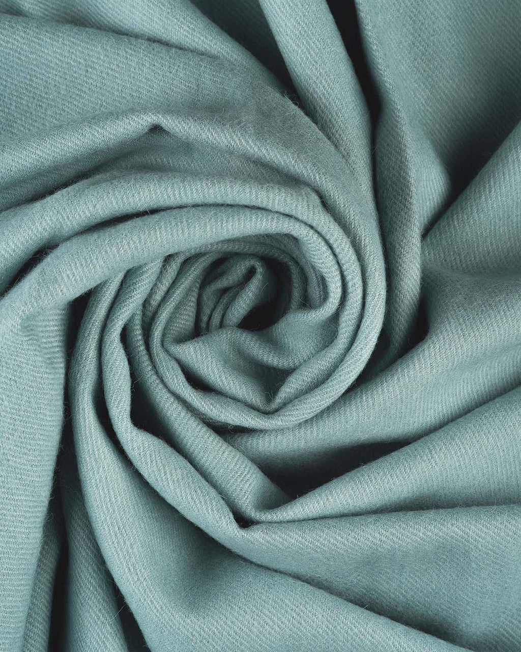 100% Baby Alpaca Throw Blanket - Sea Glass