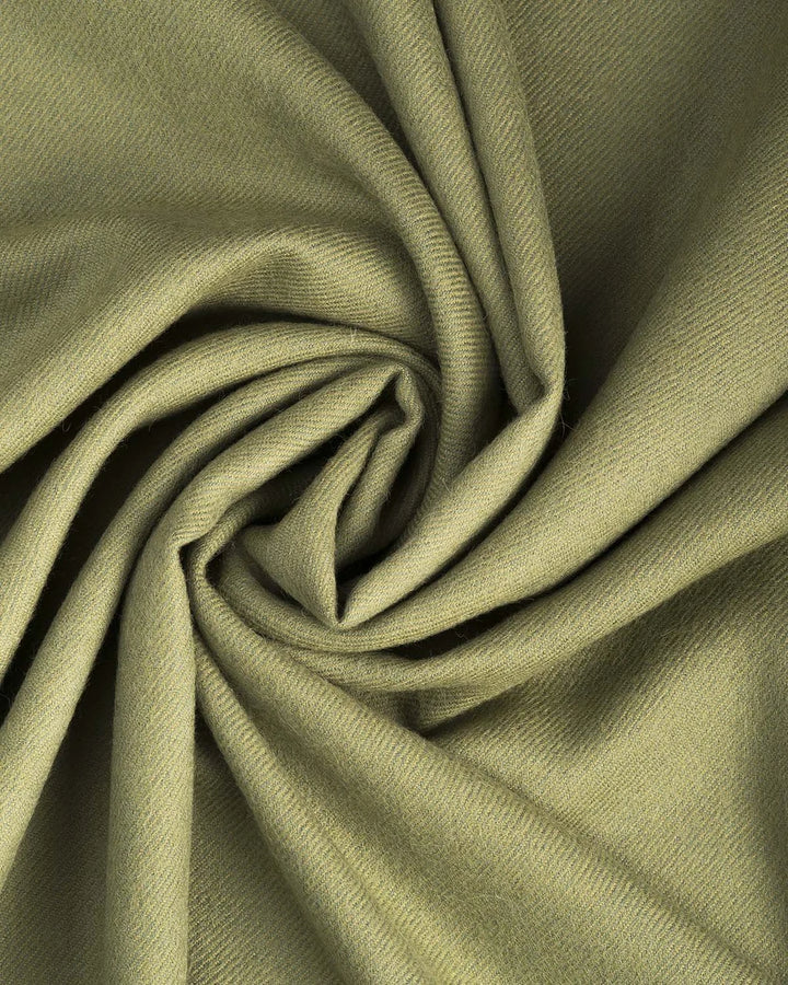 100% Baby Alpaca Throw Blanket - Tea Leaf