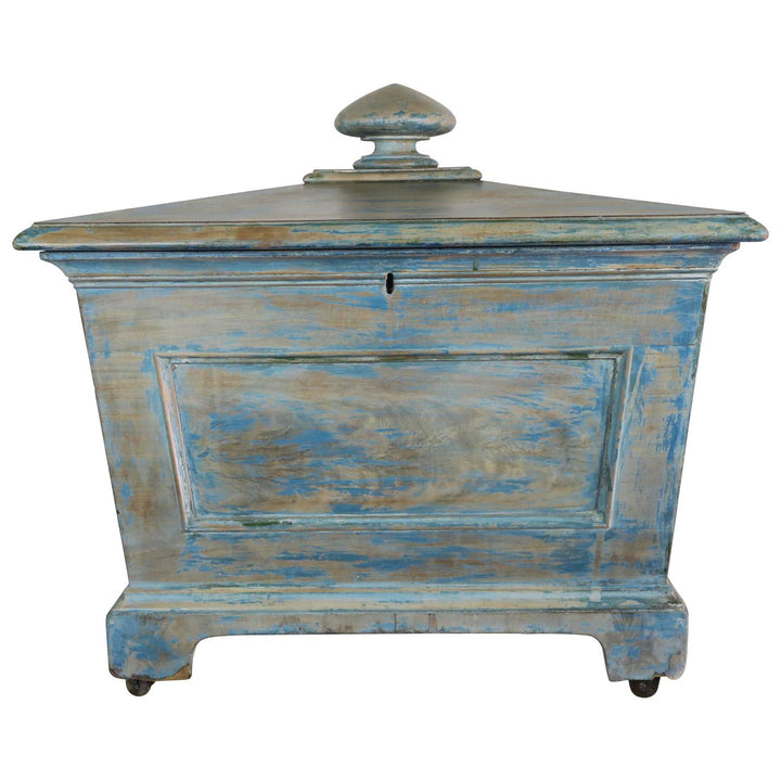 19th Century English Painted Wine Cooler