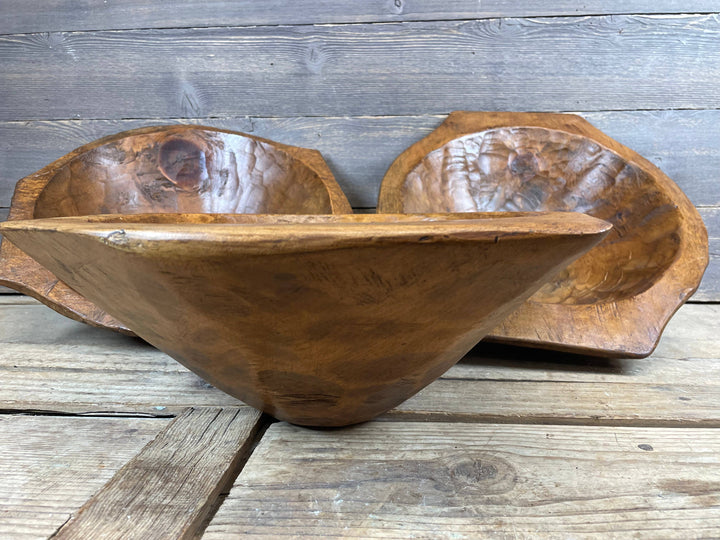 Chubby Dough Bowl-WH-Wood-14-16 in Wide-Waxed-Chubby-SALE