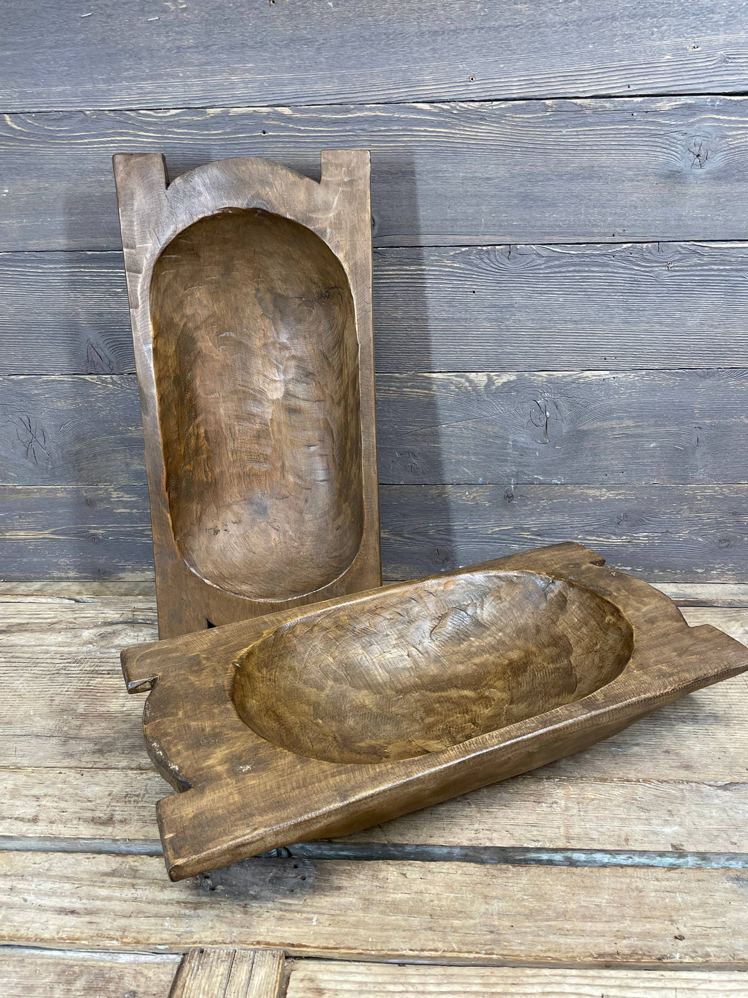 Durango Eurotrenchy Dough Bowl-WH-10x20 inch-Small-Waxed-$24