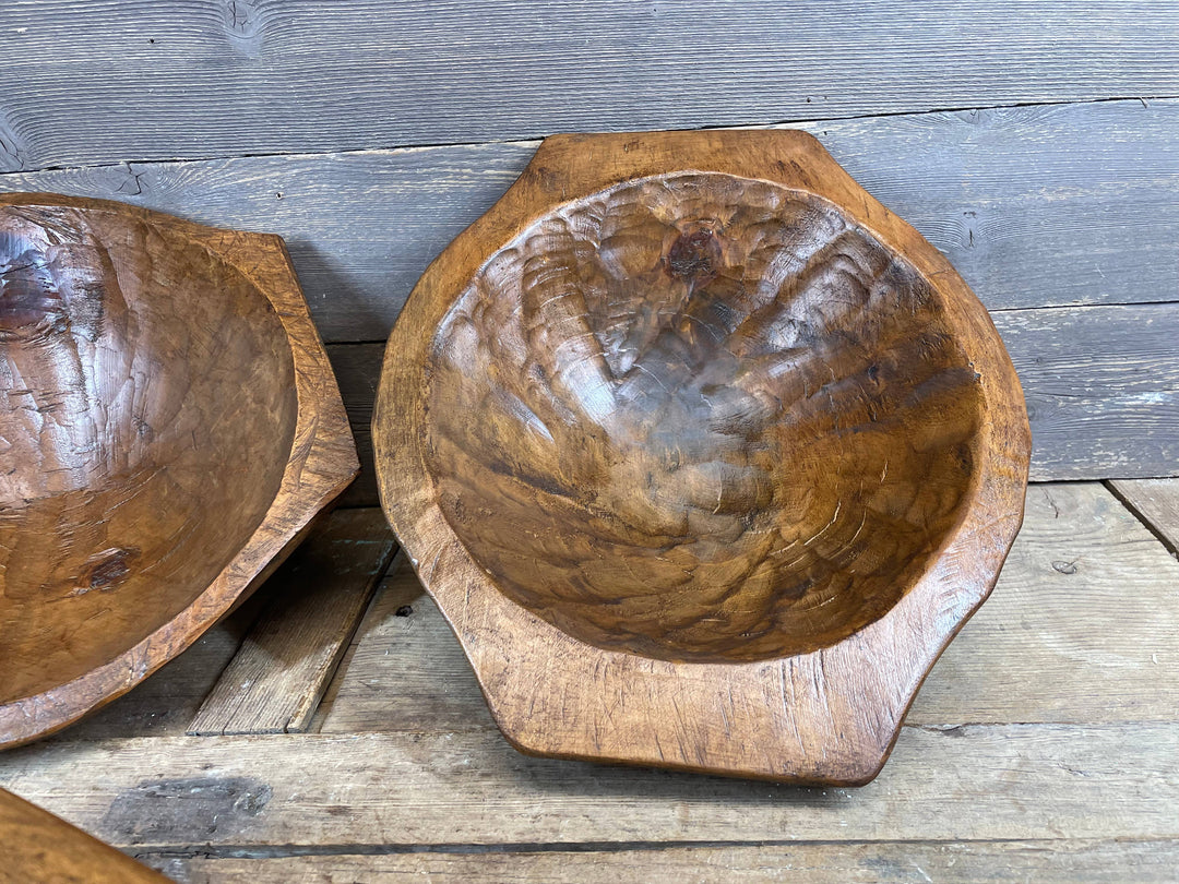 Chubby Dough Bowl-WH-Wood-14-16 in Wide-Waxed-Chubby-SALE