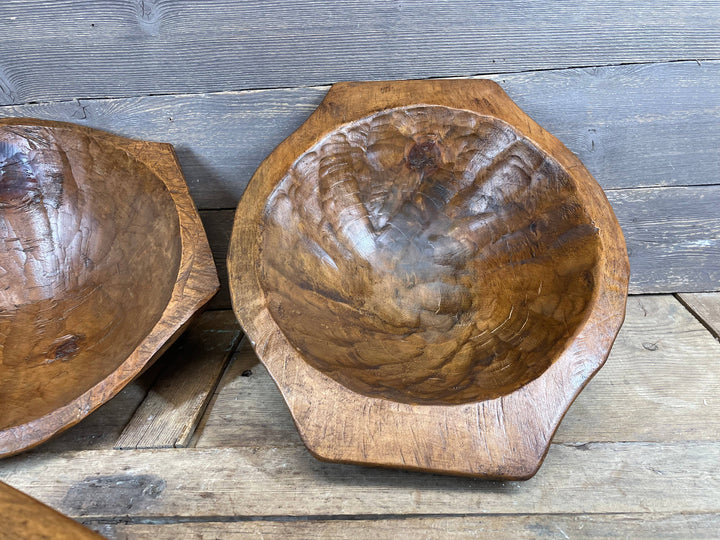 Chubby Dough Bowl-WH-Wood-14-16 in Wide-Waxed-Chubby-SALE