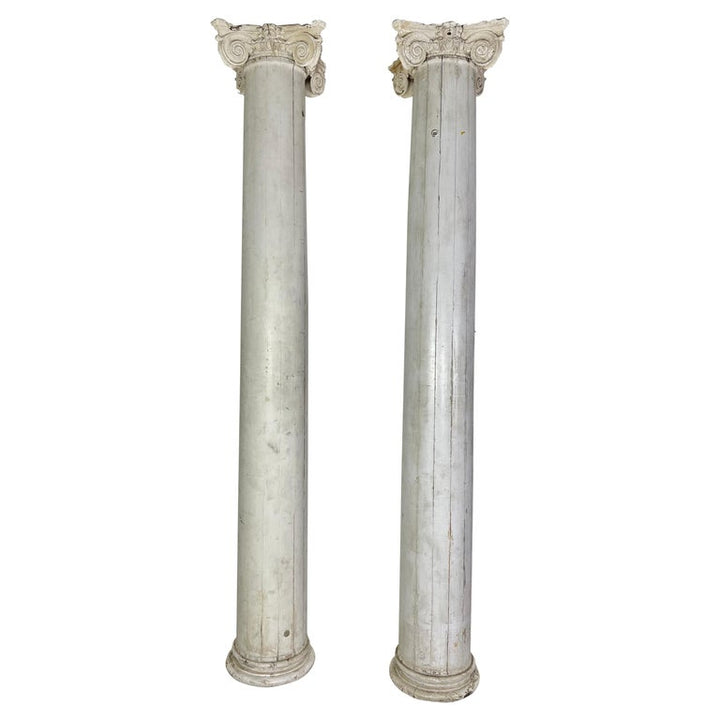 Pair of 19th C. Italian Corinthian Columns