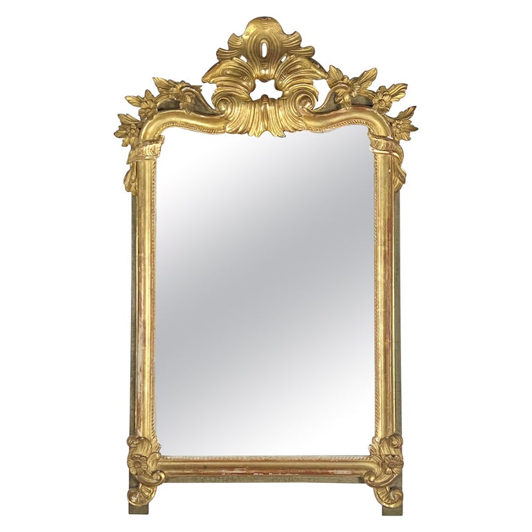 19th Century French Giltwood Mirror