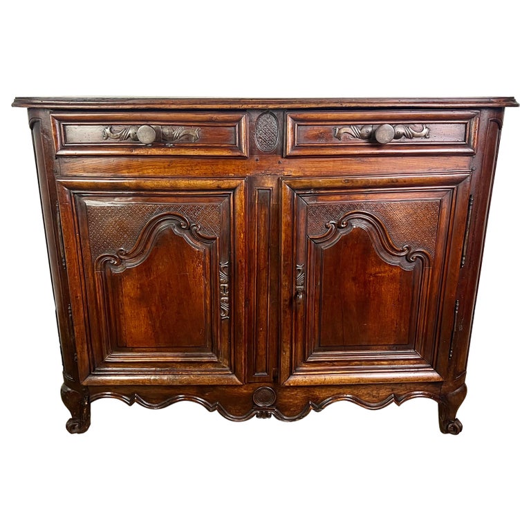 18th C. French Walnut Buffet