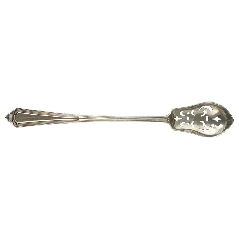 English Sterling Silver Serving Spoon