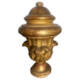 19th Century Italian Gilt Wood Finial