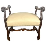 19th C. Italian Baroque Style Bench