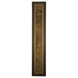 18th Century Italian Framed Embroidered Panel