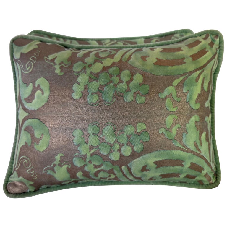 Pair of Fortuny Textile Pillows