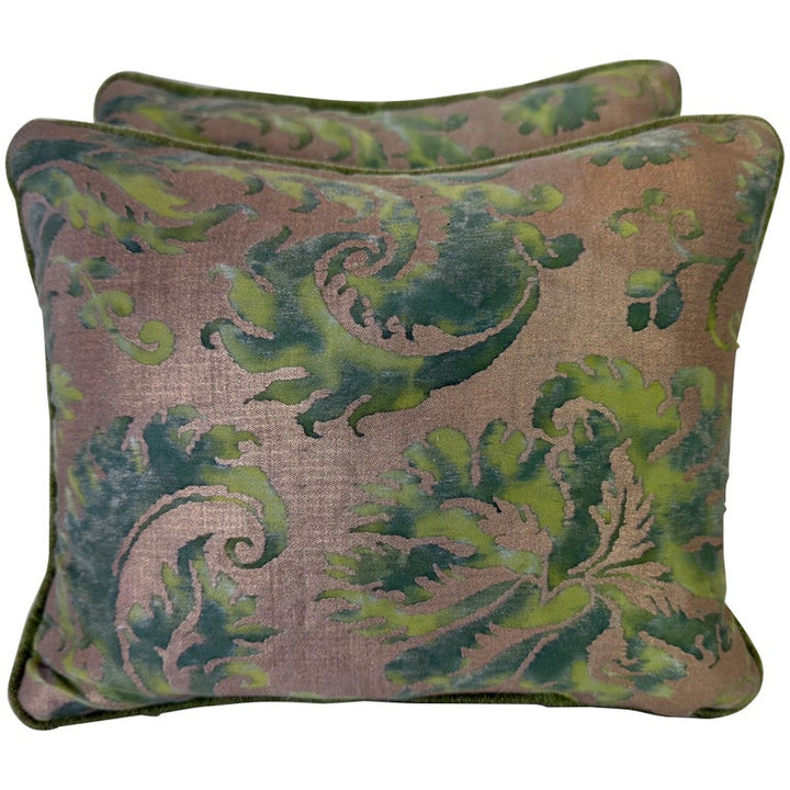 Pair of Fortuny Textile Pillows