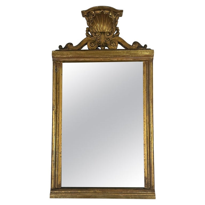 19th Century Italian Giltwood Mirror