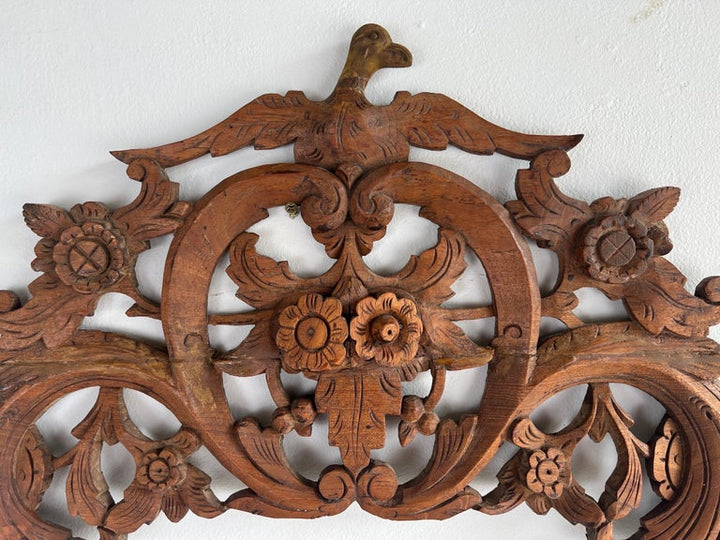 19th C. French Provincial Carving w/ Bird