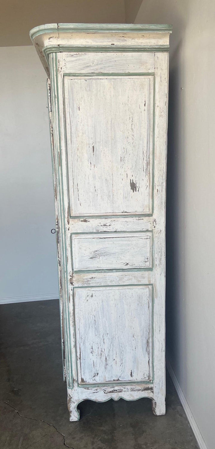 19th C. French Painted Armoire