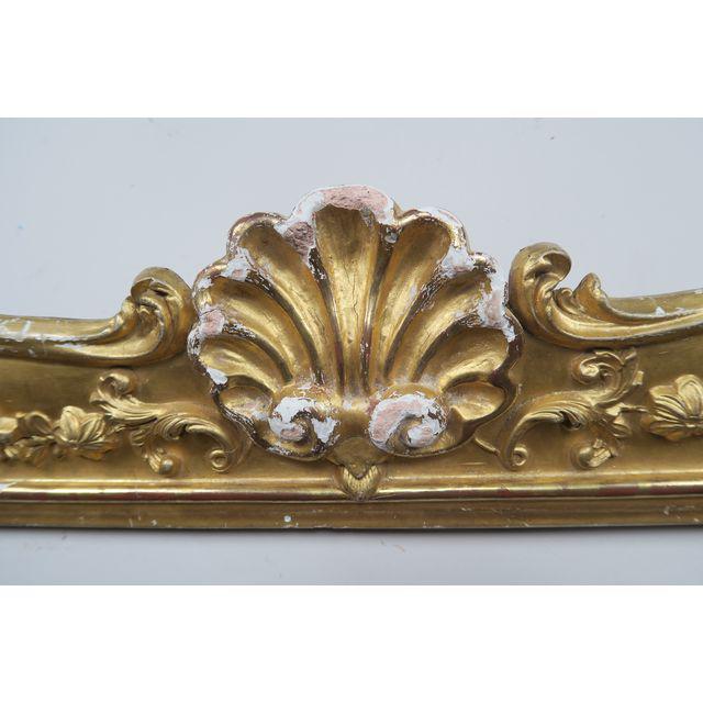 19th C. French Gilt Wood Carvings