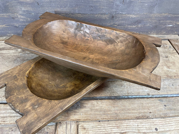 Durango Eurotrenchy Dough Bowl-WH-10x20 inch-Small-Waxed-$24
