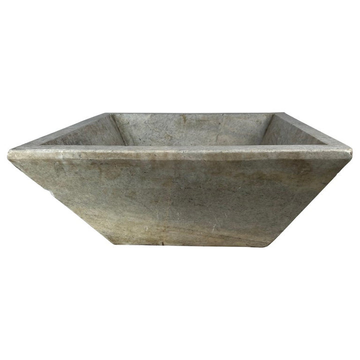 Italian Limestone Square Shaped Sink