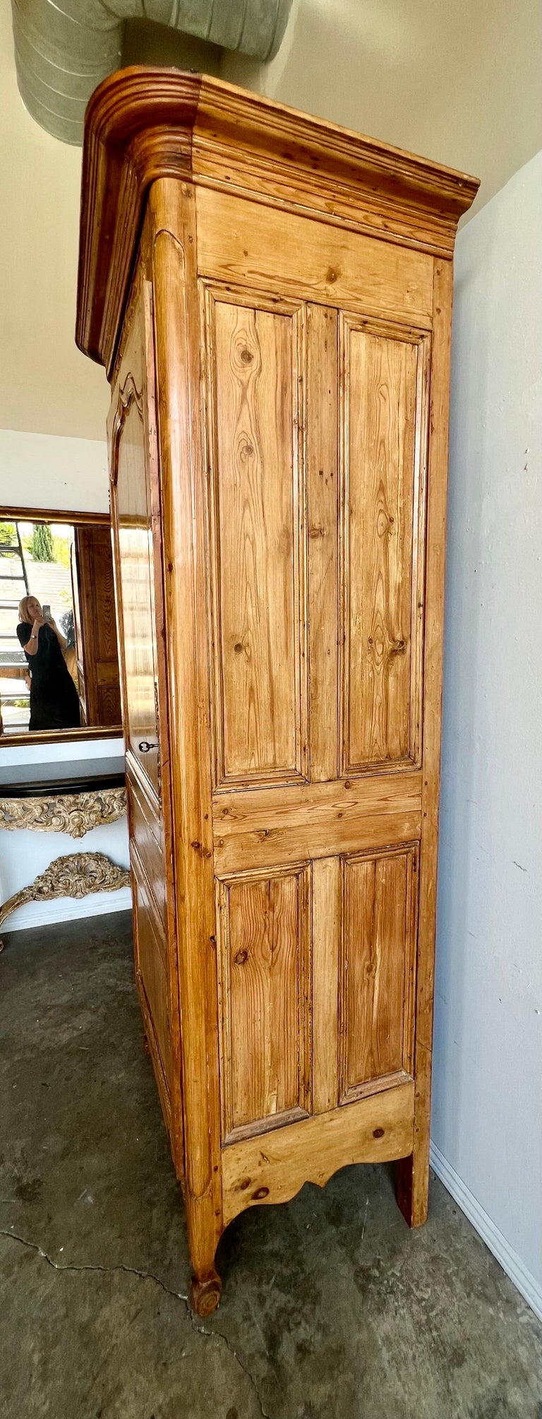 19th C. French Provincial Style Cabinet