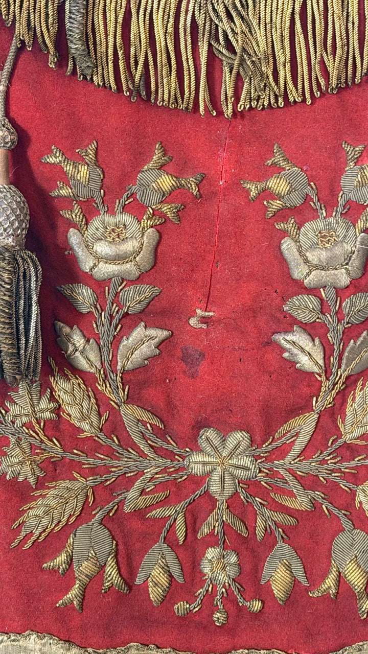 19th Century French Ecclesiastical Banner - Eucharistic Sunburst / Sol de Mayo
