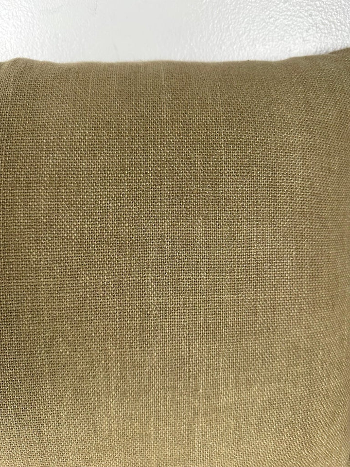 Printed Linen Floral Pillow