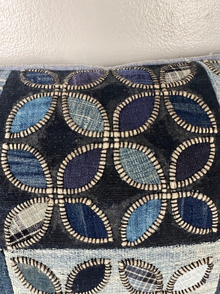 Batik Patchwork Pillow