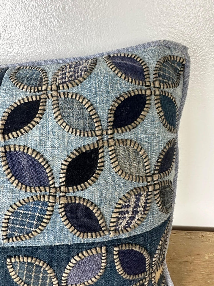 Batik Patchwork Pillow