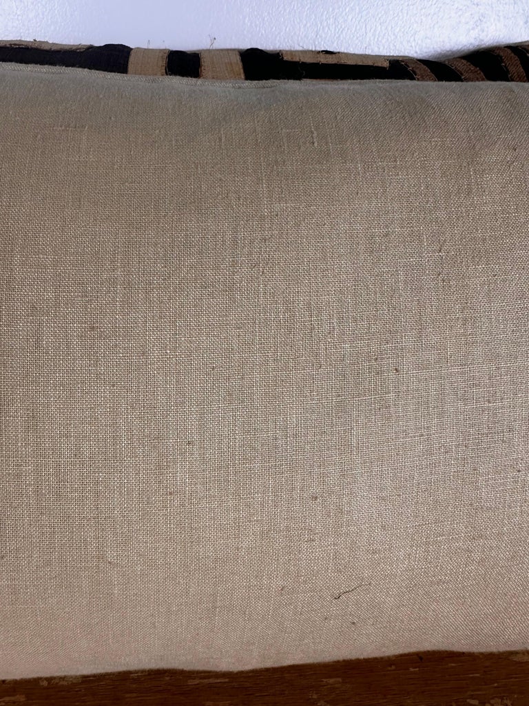 Pair of African Cuba Cloth Pillows