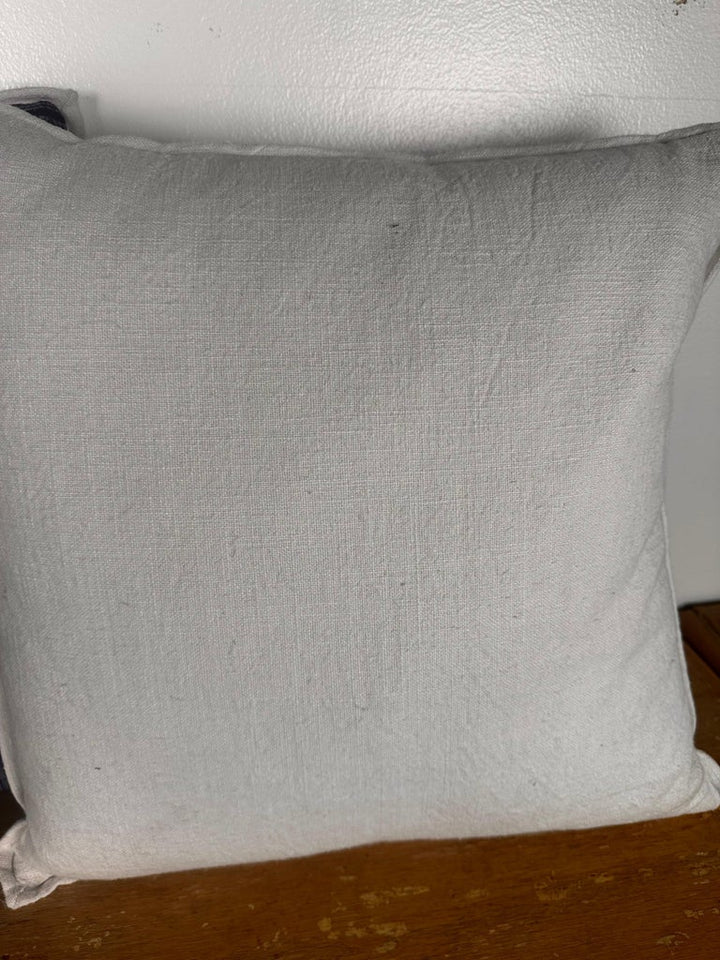 Pair of Blue & White Batik Pillows