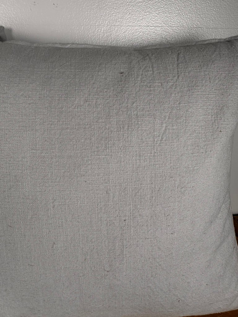 Pair of Blue & White Batik Pillows