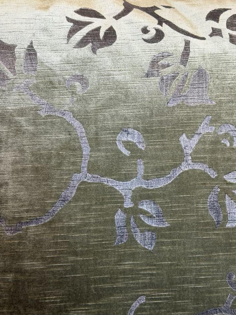 Pair of Stenciled Nomi Velvet Pillows