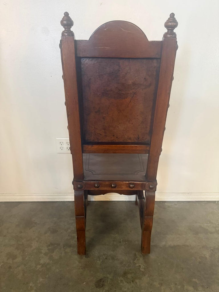 Set of eight Spanish Renaissance Revival Dining Chairs