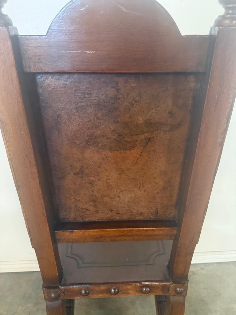 Set of eight Spanish Renaissance Revival Dining Chairs