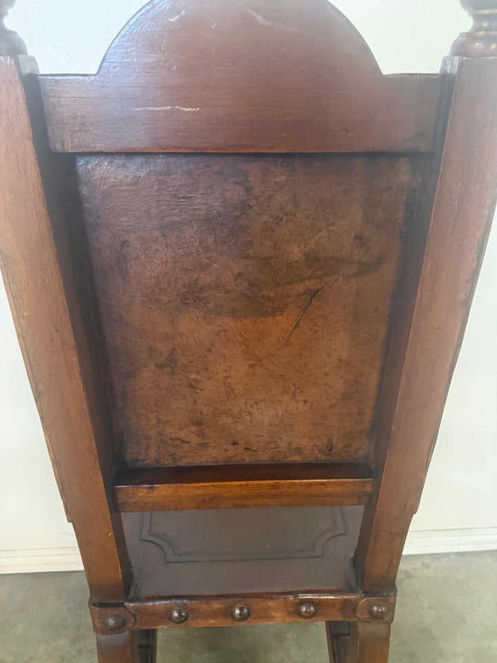 Set of eight Spanish Renaissance Revival Dining Chairs