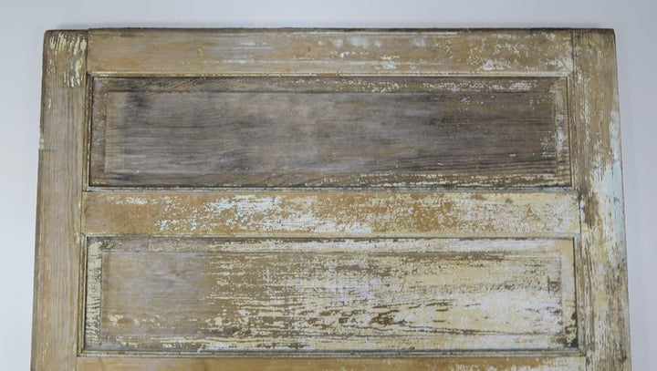 19th Century French Painted Barn Door