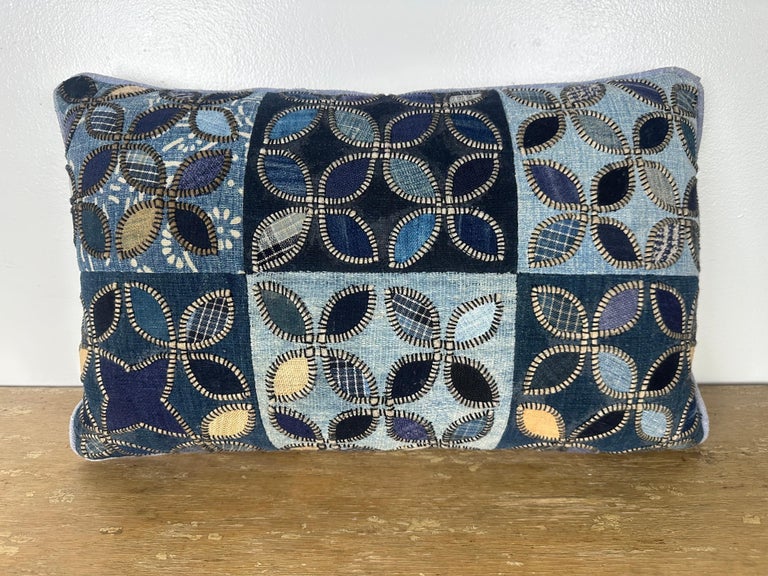 Batik Patchwork Pillow