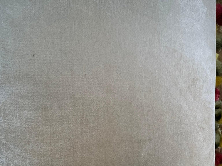 Silk Velvet Appliqued Pillow by Melissa Levinson