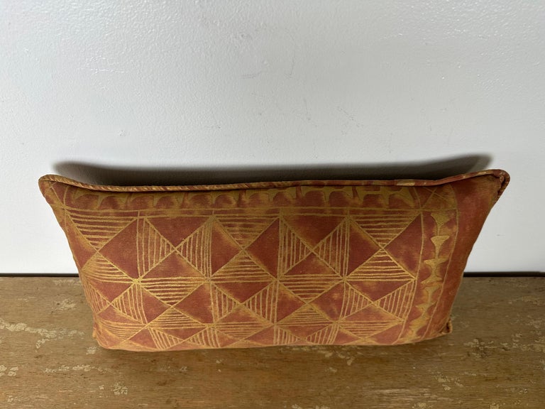 Fortuny Printed Cotton & Silk Pillow