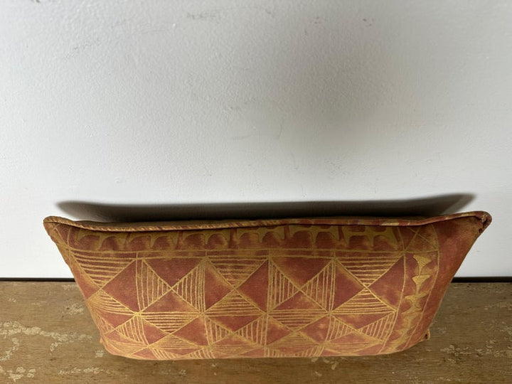 Fortuny Printed Cotton & Silk Pillow